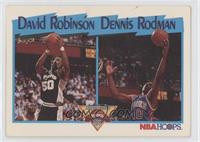 League Leaders - David Robinson, Dennis Rodman [Poor to Fair]