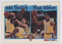 League Leaders - Magic Johnson, John Stockton [Good to VG‑EX]