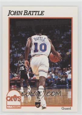 1991-92 NBA Hoops - [Base] #347 - John Battle