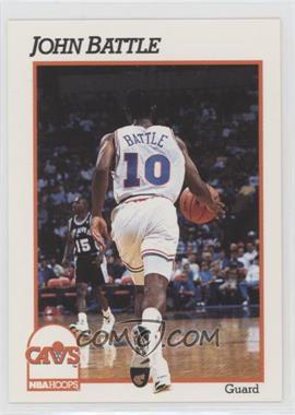 1991-92 NBA Hoops - [Base] #347 - John Battle