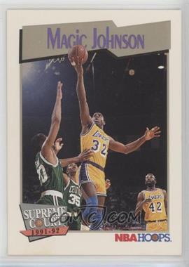 1991-92 NBA Hoops - [Base] #473 - Supreme Court - Magic Johnson