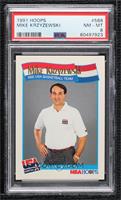 Mike Krzyzewski [PSA 8 NM‑MT]