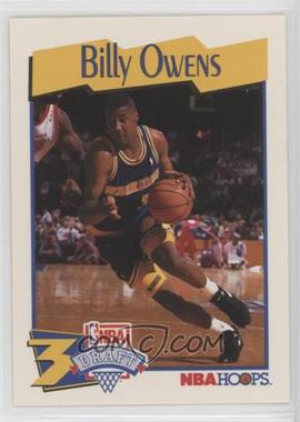 1991-92 NBA Hoops - McDonald's [Base] #49 - Billy Owens