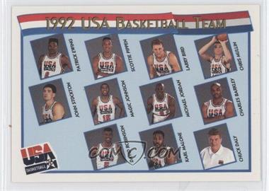 1991-92 NBA Hoops - McDonald's [Base] #62 - 1992 USA Basketball Team