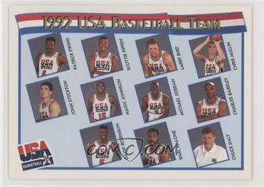 1991-92 NBA Hoops - McDonald's [Base] #62 - 1992 USA Basketball Team