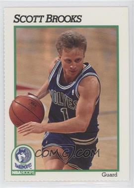 1991-92 NBA Hoops Minnesota Timberwolves Sheet - [Base] - Singles #_SCBR - Scott Brooks