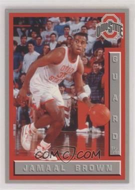 1991-92 Ohio State Buckeyes Team Issue - [Base] #_JABR - Jamaal Brown