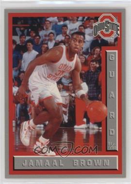 1991-92 Ohio State Buckeyes Team Issue - [Base] #_JABR - Jamaal Brown