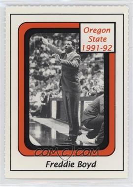 1991-92 Oregon State Beavers - [Base] #_FRBO - Freddie Boyd [EX to NM]