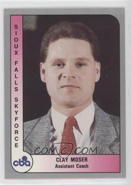 1991-92 ProCards CBA - [Base] #121 - Clay Moser