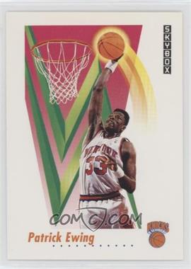 1991-92 Skybox - [Base] - Prototypes #189 - Patrick Ewing