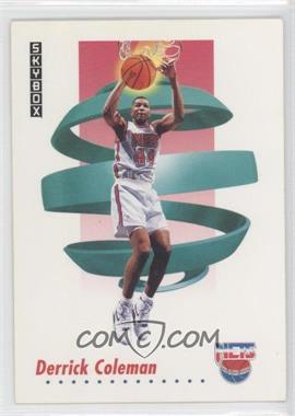 1991-92 Skybox - [Base] #180 - Derrick Coleman