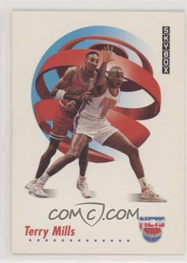 1991-92 Skybox - [Base] #184 - Terry Mills [EX to NM]