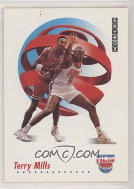 1991-92 Skybox - [Base] #184 - Terry Mills [EX to NM]