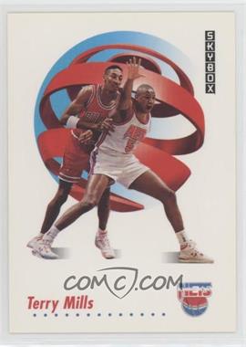 1991-92 Skybox - [Base] #184 - Terry Mills
