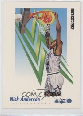 1991-92 Skybox - [Base] #200 - Nick Anderson
