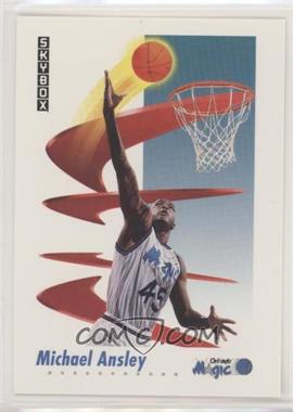 1991-92 Skybox - [Base] #201 - Michael Ansley [EX to NM]