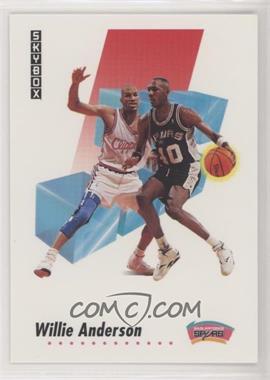 1991-92 Skybox - [Base] #254 - Willie Anderson
