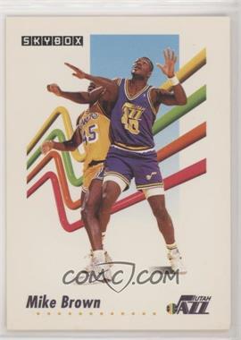 1991-92 Skybox - [Base] #277 - Mike Brown [EX to NM]