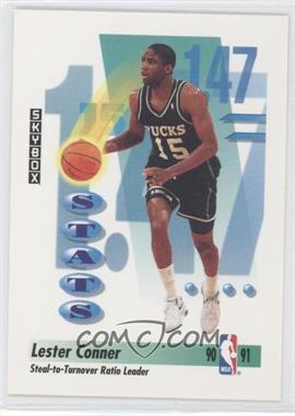 1991-92 Skybox - [Base] #299 - Lester Conner