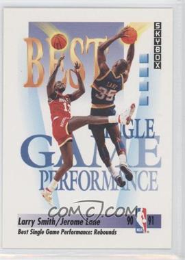 1991-92 Skybox - [Base] #309 - Larry Smith, Jerome Lane