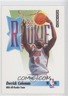 1991-92 Skybox - [Base] #318 - Derrick Coleman