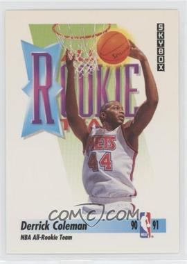 1991-92 Skybox - [Base] #318 - Derrick Coleman