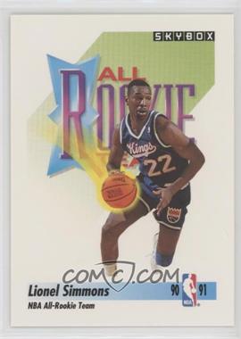 1991-92 Skybox - [Base] #319 - Lionel Simmons