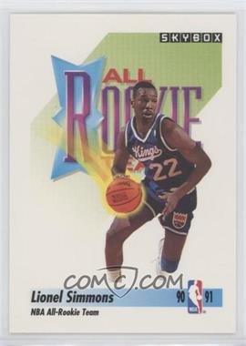 1991-92 Skybox - [Base] #319 - Lionel Simmons