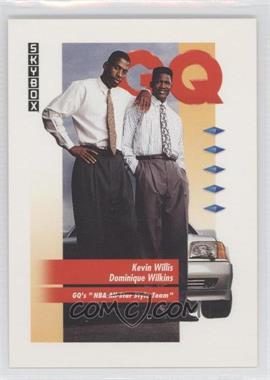 1991-92 Skybox - [Base] #325 - Kevin Willis, Dominique Wilkins