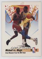 Michael Jordan, Magic Johnson [Good to VG‑EX]