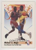 Michael Jordan, Magic Johnson