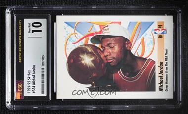 1991-92 Skybox - [Base] #334 - Michael Jordan [CSG 10 Gem Mint]