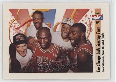 1991-92 Skybox - [Base] #337 - Michael Jordan, Scottie Pippen, Horace Grant, John Paxson, Bill Cartwright