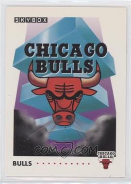 1991-92 Skybox - [Base] #354 - Chicago Bulls Team