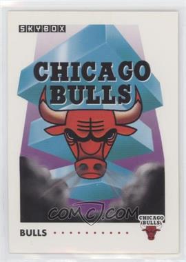 1991-92 Skybox - [Base] #354 - Chicago Bulls Team [EX to NM]