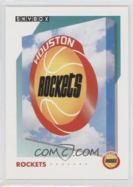 1991-92 Skybox - [Base] #360 - Houston Rockets Team