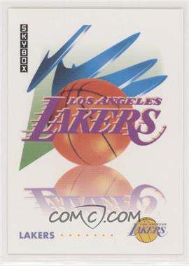 1991-92 Skybox - [Base] #363 - Los Angeles Lakers Team