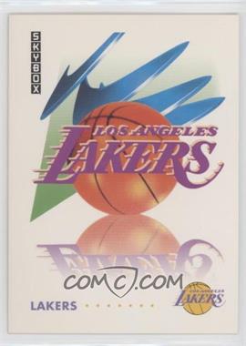 1991-92 Skybox - [Base] #363 - Los Angeles Lakers Team