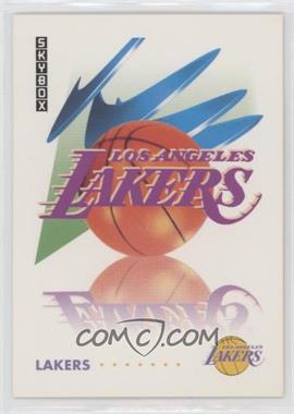 1991-92 Skybox - [Base] #363 - Los Angeles Lakers Team