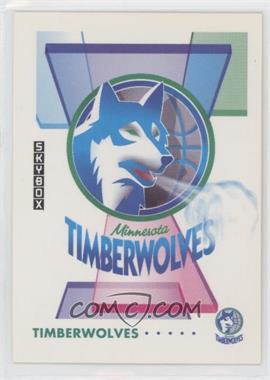 1991-92 Skybox - [Base] #366 - Minnesota Timberwolves Team