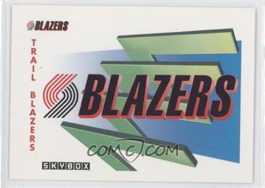 1991-92 Skybox - [Base] #372 - Portland Trail Blazers Team
