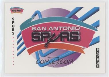 1991-92 Skybox - [Base] #374 - San Antonio Spurs Team