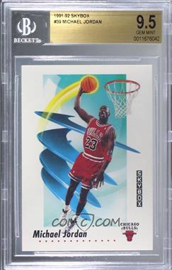 1991-92 Skybox - [Base] #39 - Michael Jordan [BGS 9.5 GEM MINT]