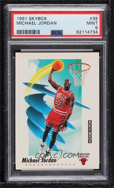 1991-92 Skybox - [Base] #39 - Michael Jordan [PSA 9 MINT]