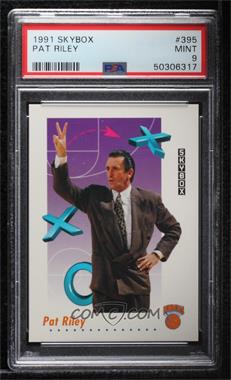 1991-92 Skybox - [Base] #395 - Pat Riley [PSA 9 MINT]