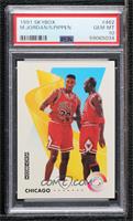 Michael Jordan, Scottie Pippen [PSA 10 GEM MT]