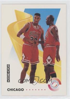 1991-92 Skybox - [Base] #462 - Michael Jordan, Scottie Pippen