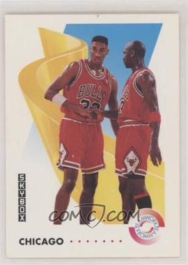 1991-92 Skybox - [Base] #462 - Michael Jordan, Scottie Pippen