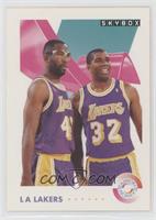 James Worthy, Magic Johnson